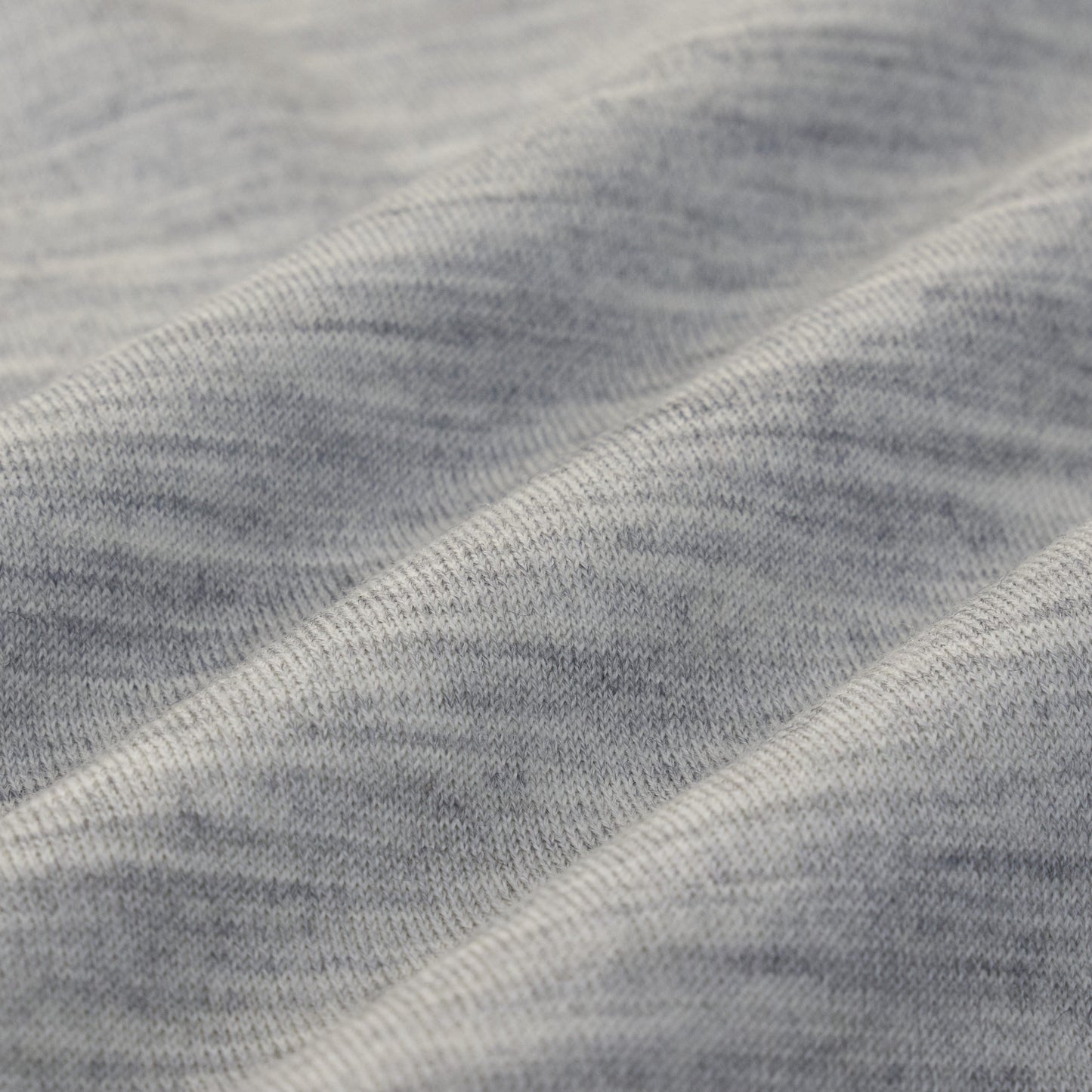 【カラーオーダー】メリノウールボトルネック長袖カットソー | (704 グレーメランジ) - C - one ONLINE STORE