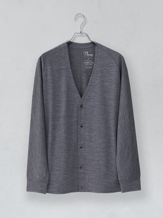 【顏色訂製】<男女皆宜>C FLEX 美麗諾羊毛開襟衫