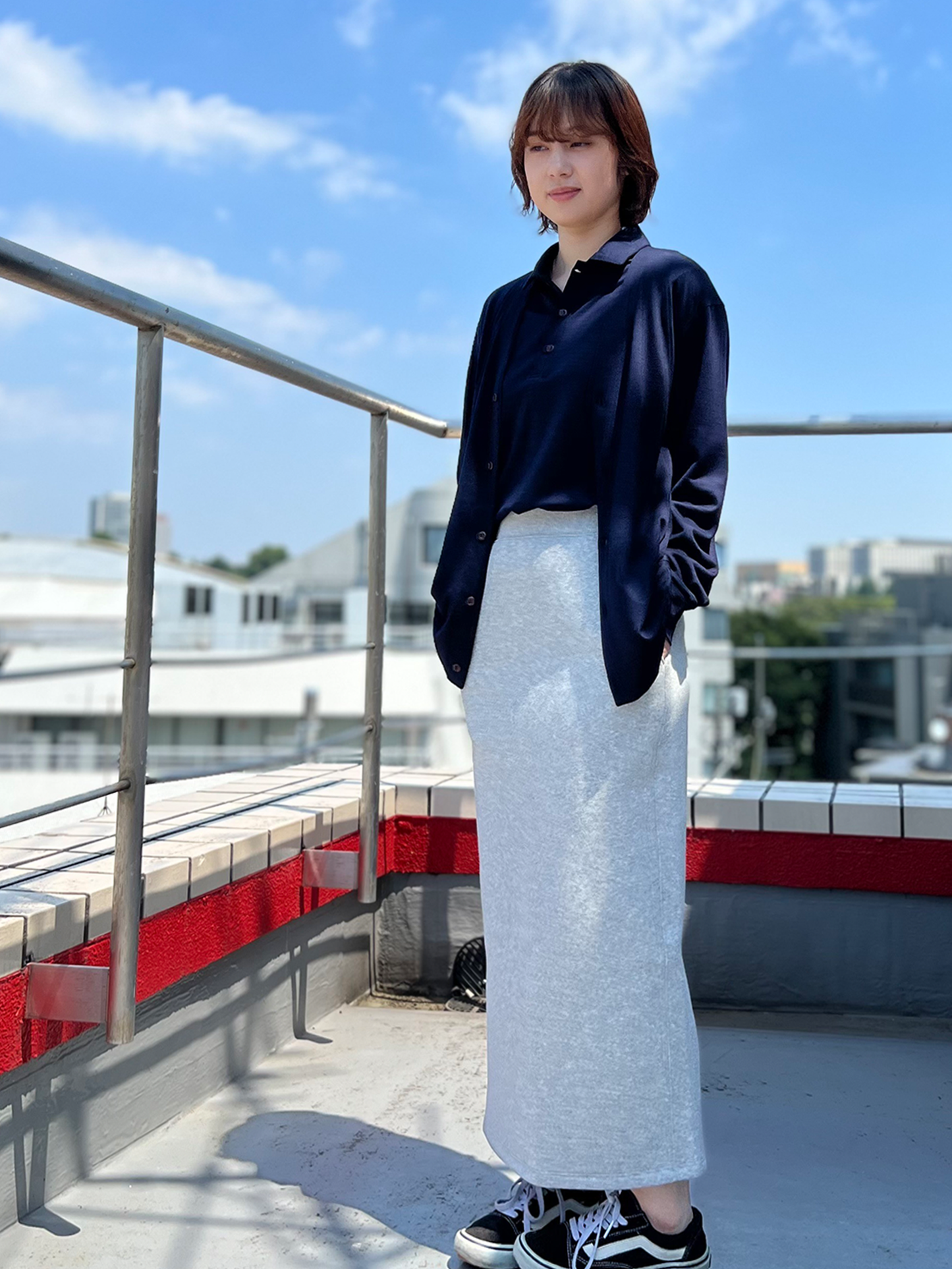 <男女兼用>C BASIC メリノウールカーディガン