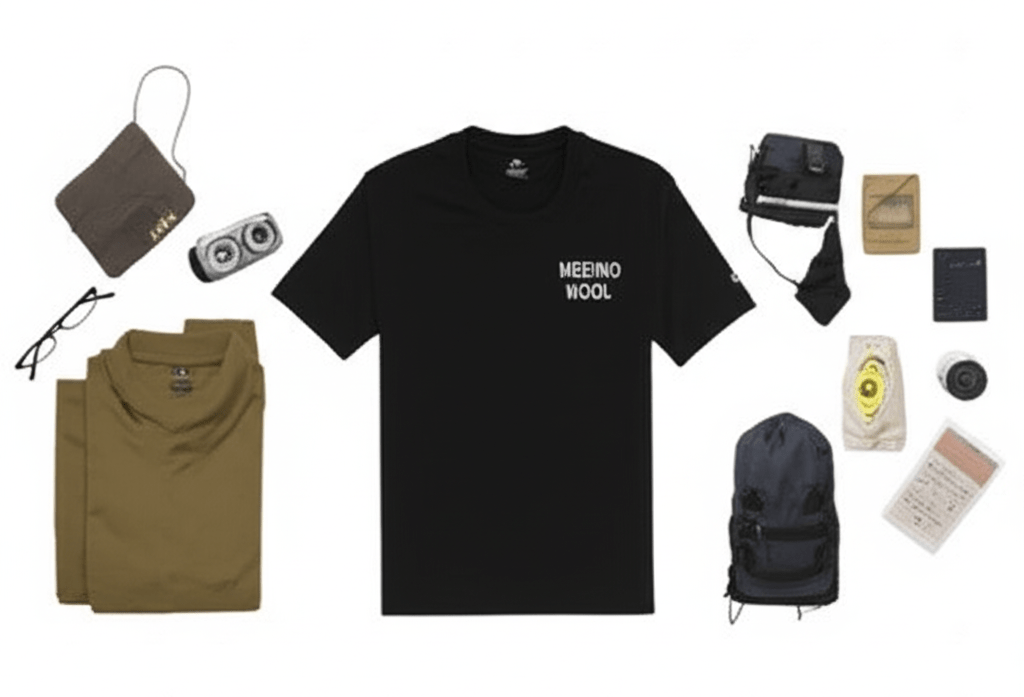 【災害時に役立つ】もしもの時も安心！メリノウール100%Tシャツが命を守る理由 - C-one ONLINE STORE