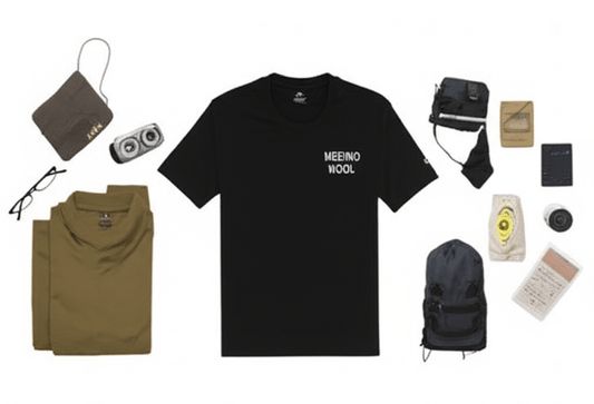 【災害時に役立つ】もしもの時も安心！メリノウール100%Tシャツが命を守る理由 - C-one ONLINE STORE