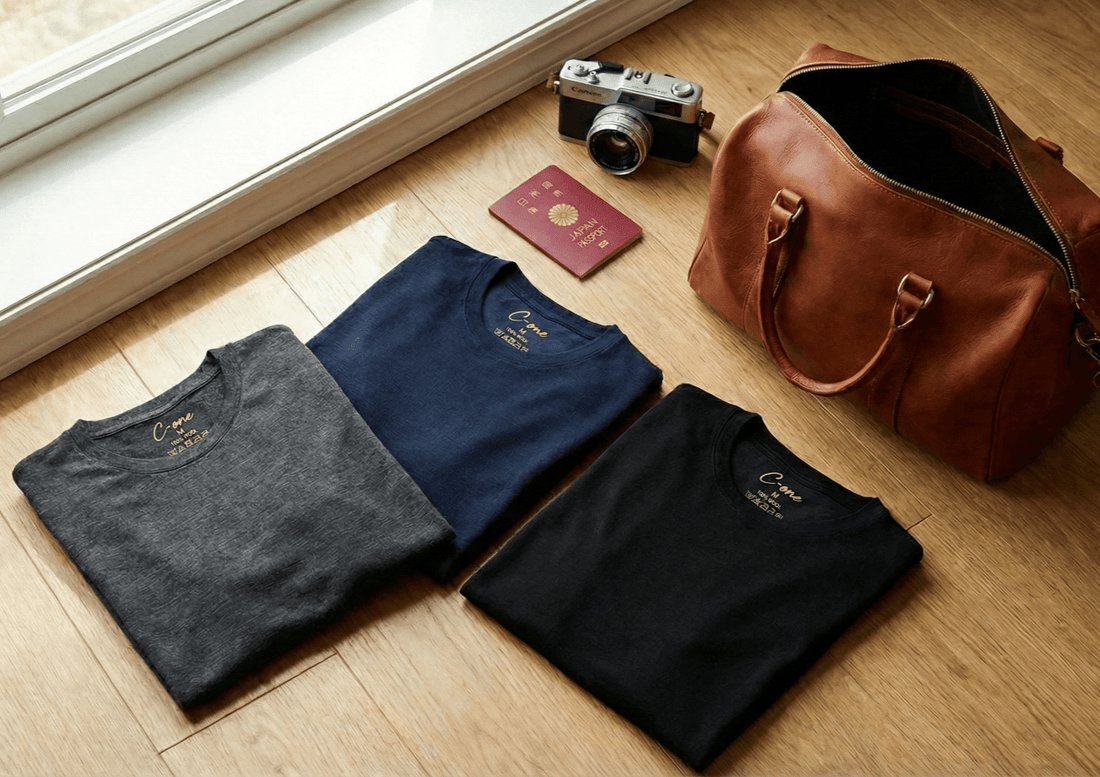 【旅の最適解】荷物を削ぎ落とし、品格を残す。旅の達人が「1:1:1」の法則に辿り着く理由 - C-one ONLINE STORE