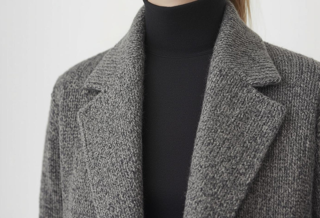 2月の極寒でも“着ぶくれ”しない。カシミヤ級に細い『Super 100's』が叶える、薄くて美しい防寒スタイル - C-one ONLINE STORE