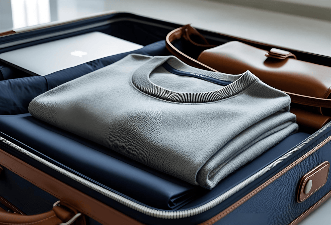 【週のはじまりに、手ぶらでスマートに】出張も休日も快適に。メリノウールが叶える「衣類ミニマリズム」のすすめ - C-one ONLINE STORE