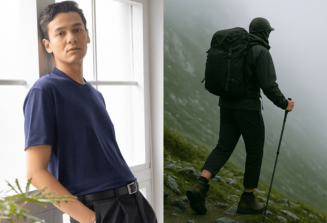 アウトドアから街まで！メリノウールTシャツが一年中手放せない理由 - C-one ONLINE STORE
