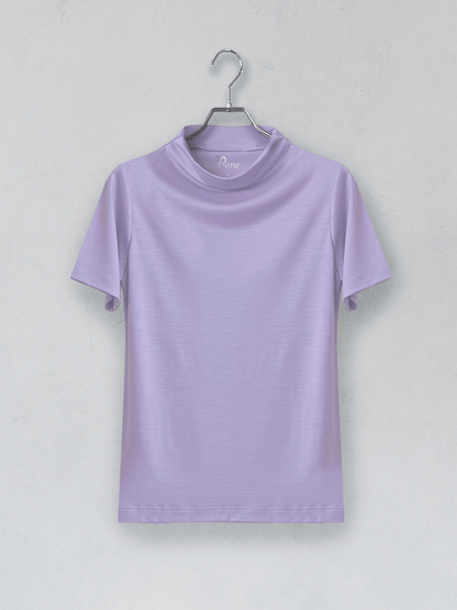 【カラーオーダー】メリノウールボトルネックカットソー | (100 オフホワイト) - C - one ONLINE STORE