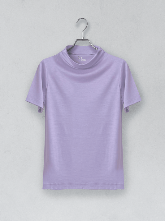 【カラーオーダー】メリノウールボトルネックカットソー | (100 オフホワイト) - C - one ONLINE STORE