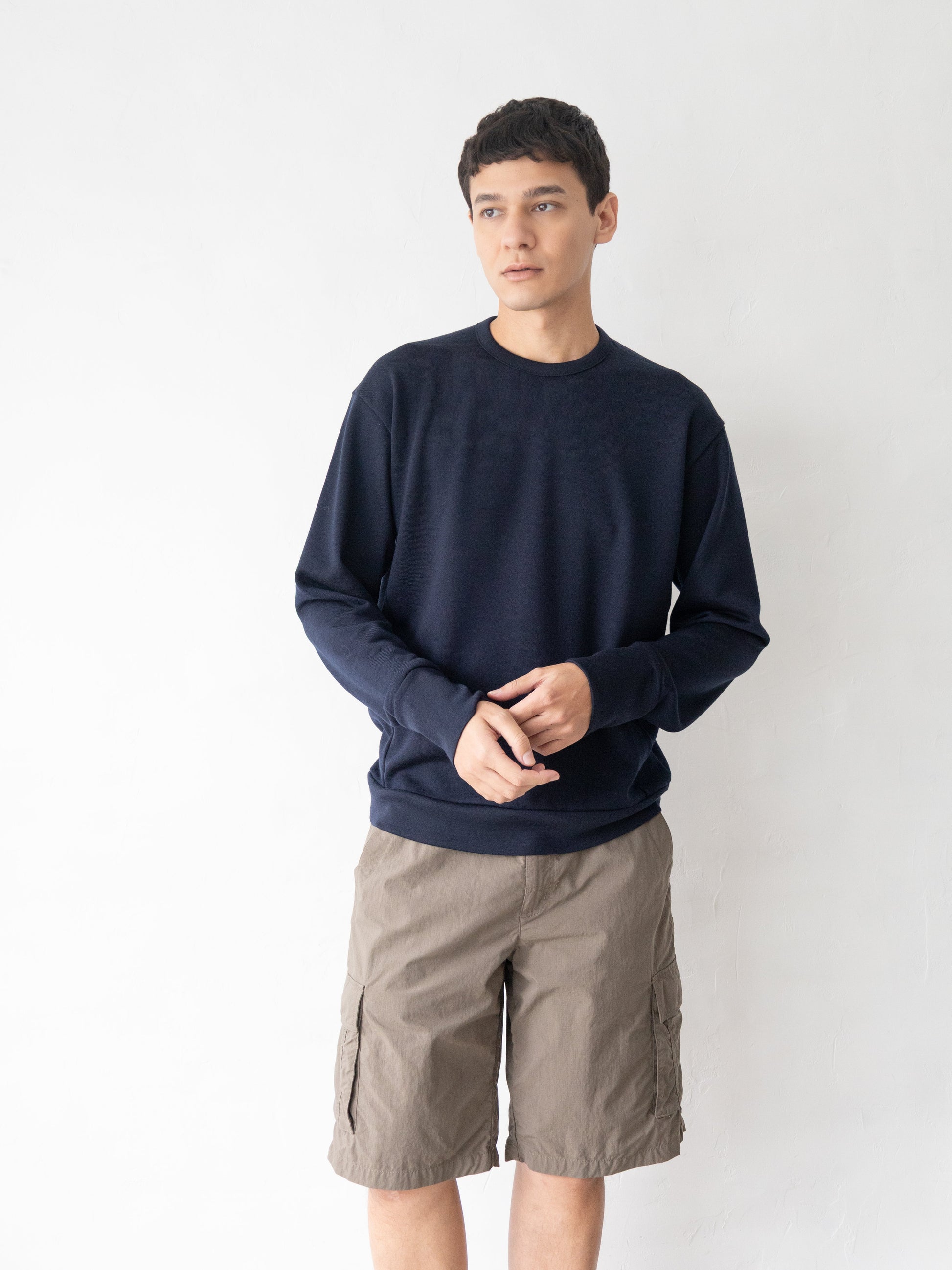 <男女兼用>メリノウールスウェットプルオーバー | (11グレー) - C - one ONLINE STORE