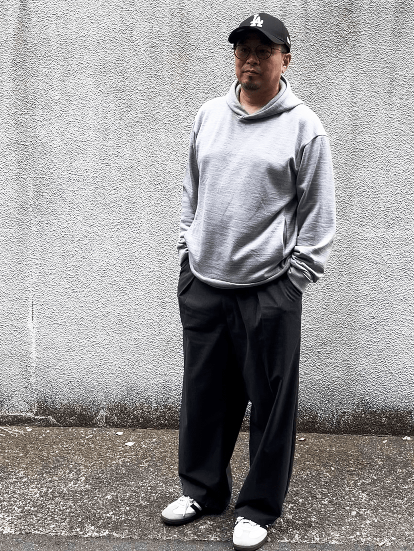 <男女兼用>メリノウールスウェットパーカー | (11グレー) - C - one ONLINE STORE