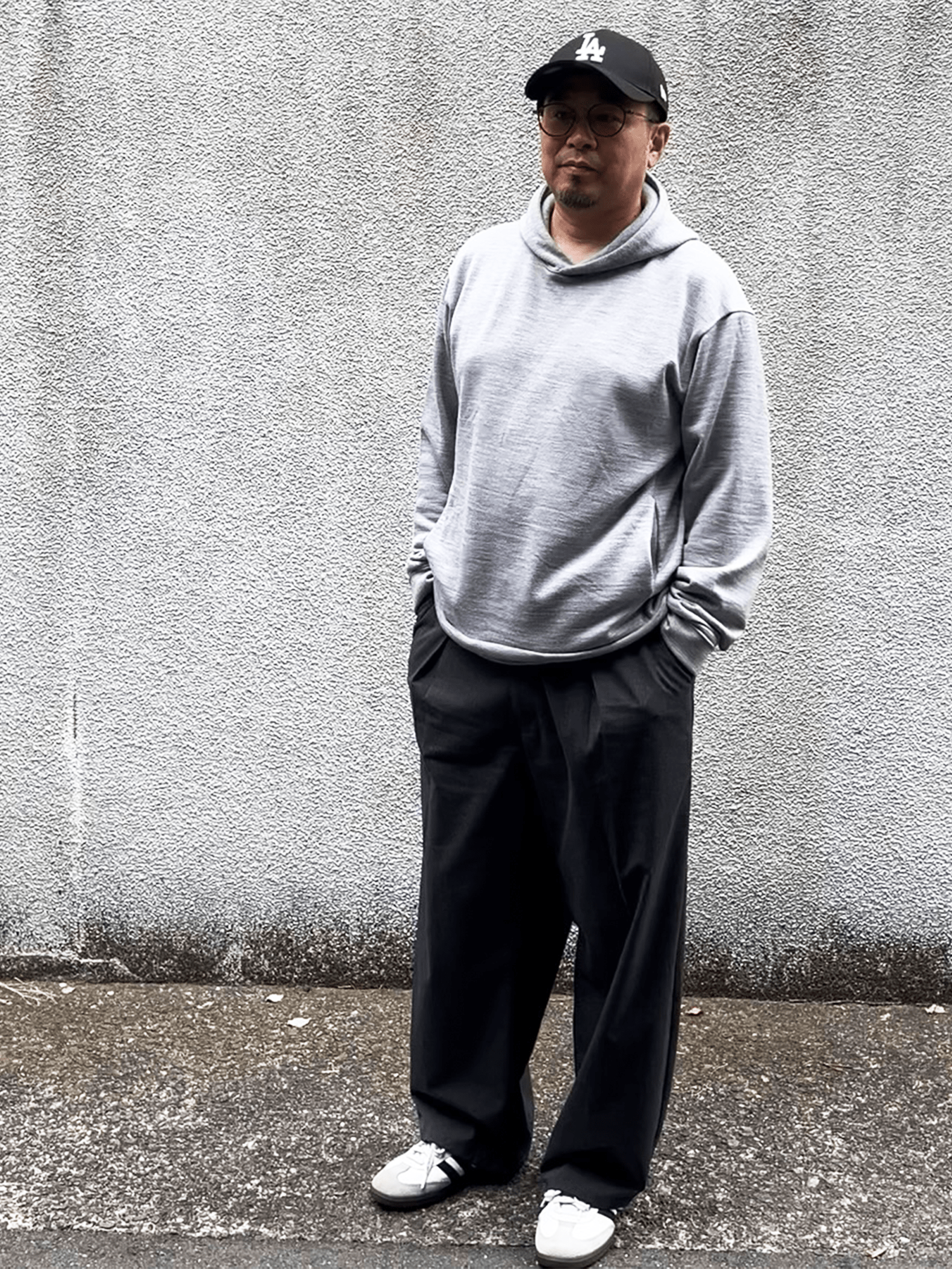 <男女兼用>メリノウールスウェットパーカー | (11グレー) - C - one ONLINE STORE