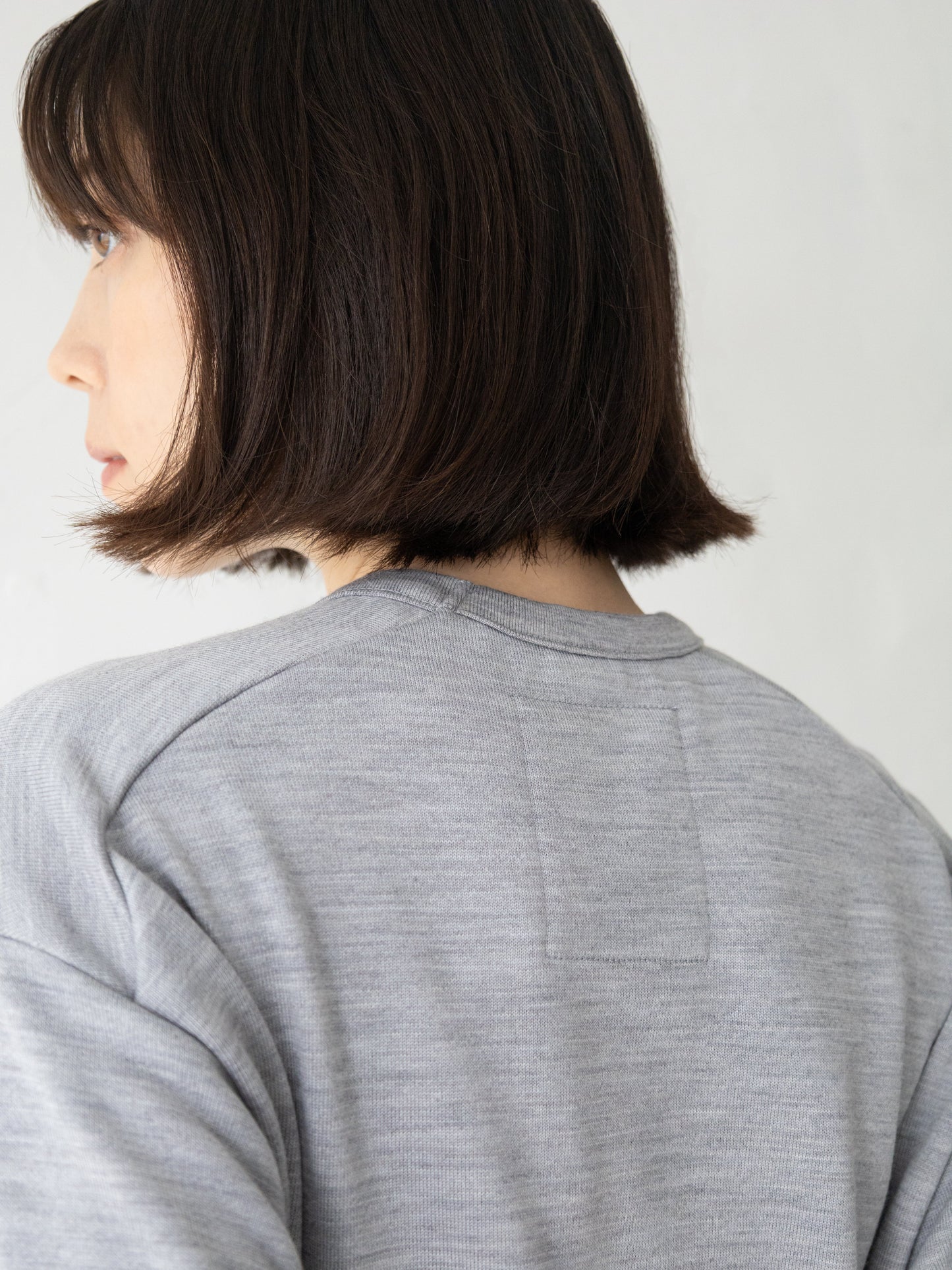 <男女兼用>メリノウールスウェットプルオーバー | (11グレー) - C - one ONLINE STORE