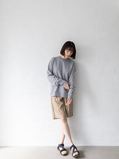 <男女兼用>メリノウールスウェットプルオーバー | (11グレー) - C - one ONLINE STORE