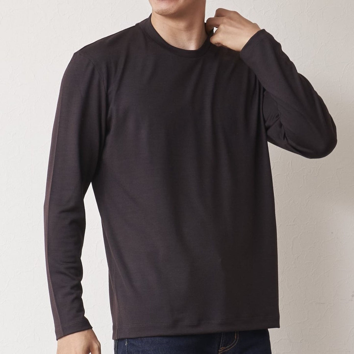 C HIGH END ウールTシャツ 長袖