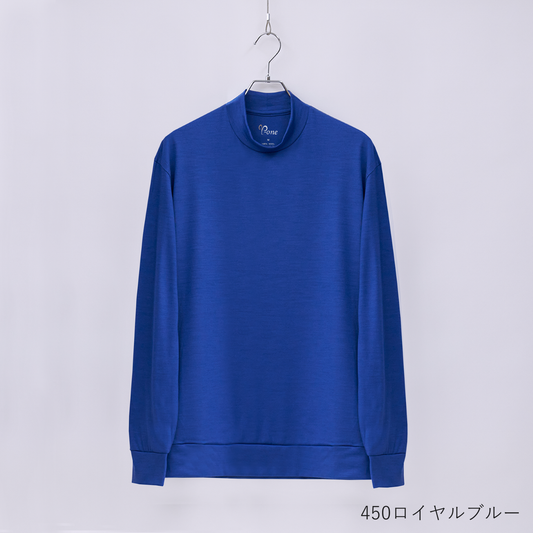 ＜男女兼用＞C MOCK NECK メリノウールTシャツ