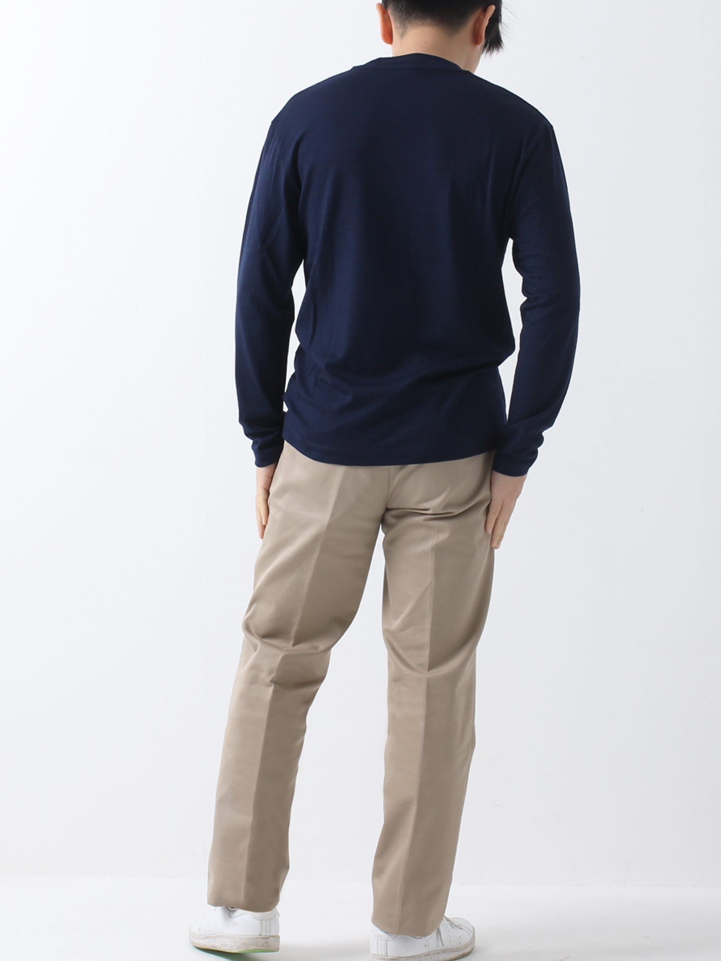 <男女兼用>C HIGH ENDメリノウール長袖Ｔシャツ