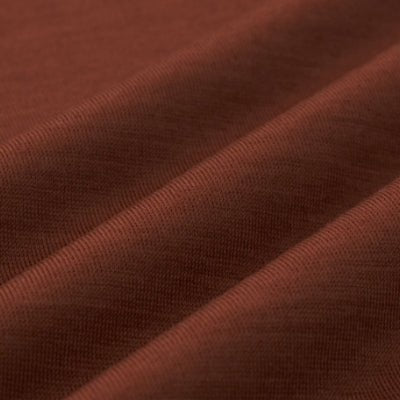 【カラーオーダー】メリノウールボトルネック長袖カットソー | (600 ブラウン) - C - one ONLINE STORE