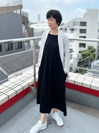 メリノウールスムースワンピース | (7ブライトイエロー) - C - one ONLINE STORE