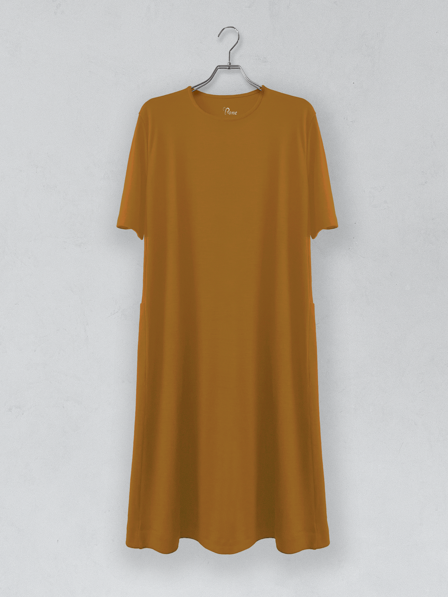 メリノウールスムースワンピース | (7ブライトイエロー) - C - one ONLINE STORE