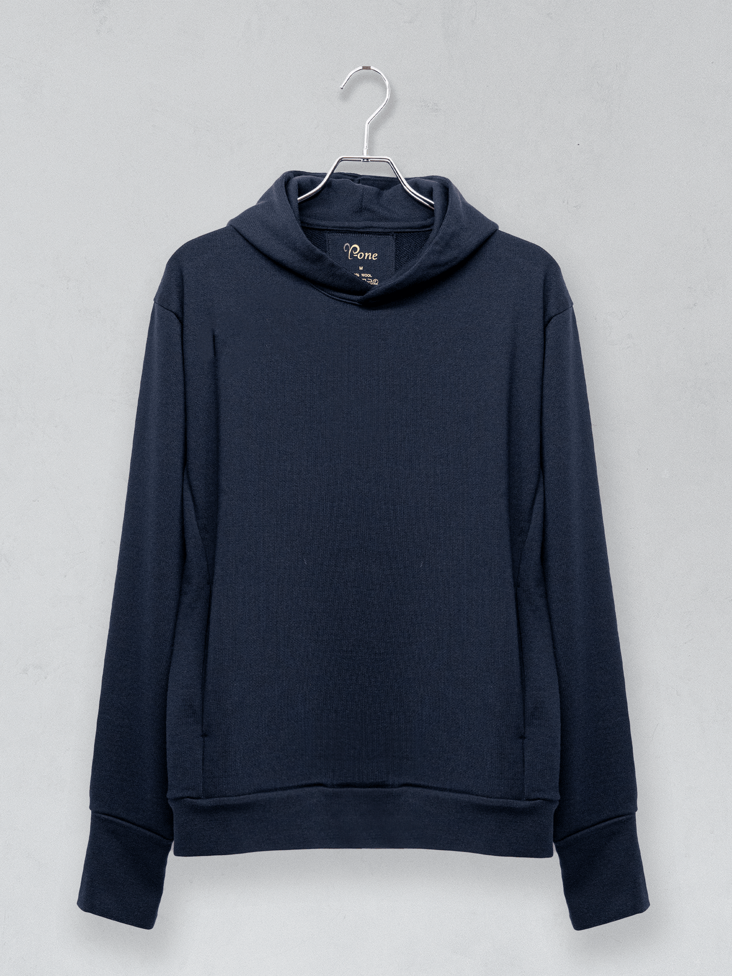 <男女兼用>メリノウールスウェットパーカー | (9ネイビー) - C - one ONLINE STORE
