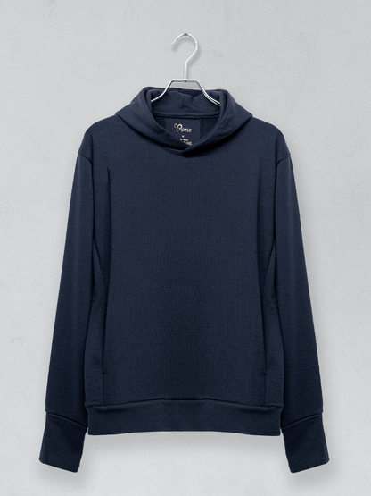 <男女兼用>メリノウールスウェットパーカー | (9ネイビー) - C - one ONLINE STORE
