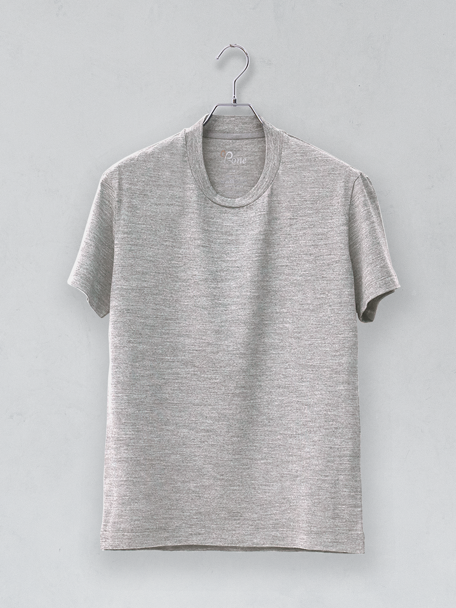 C HIGH END メリノウールＴシャツ
