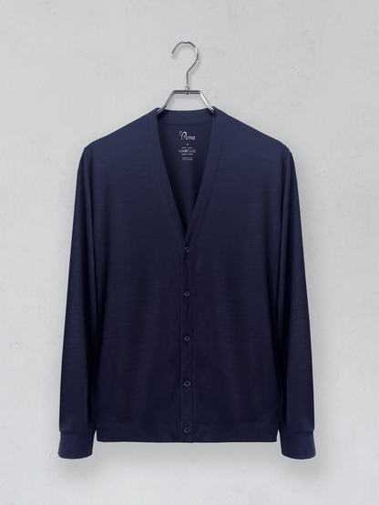 【カラーオーダー】<男女兼用>C BASIC メリノウールカーディガン | (100 オフホワイト) - C - one ONLINE STORE