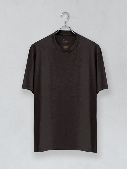 <男女兼用>C BASIC メリノウールTシャツ | (601ダークブラウン) - C - one ONLINE STORE