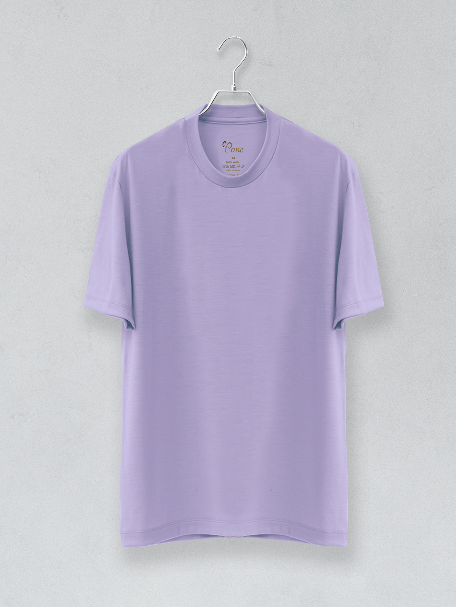 <男女兼用>C BASIC メリノウールTシャツ | (850ラベンダー) - C - one ONLINE STORE