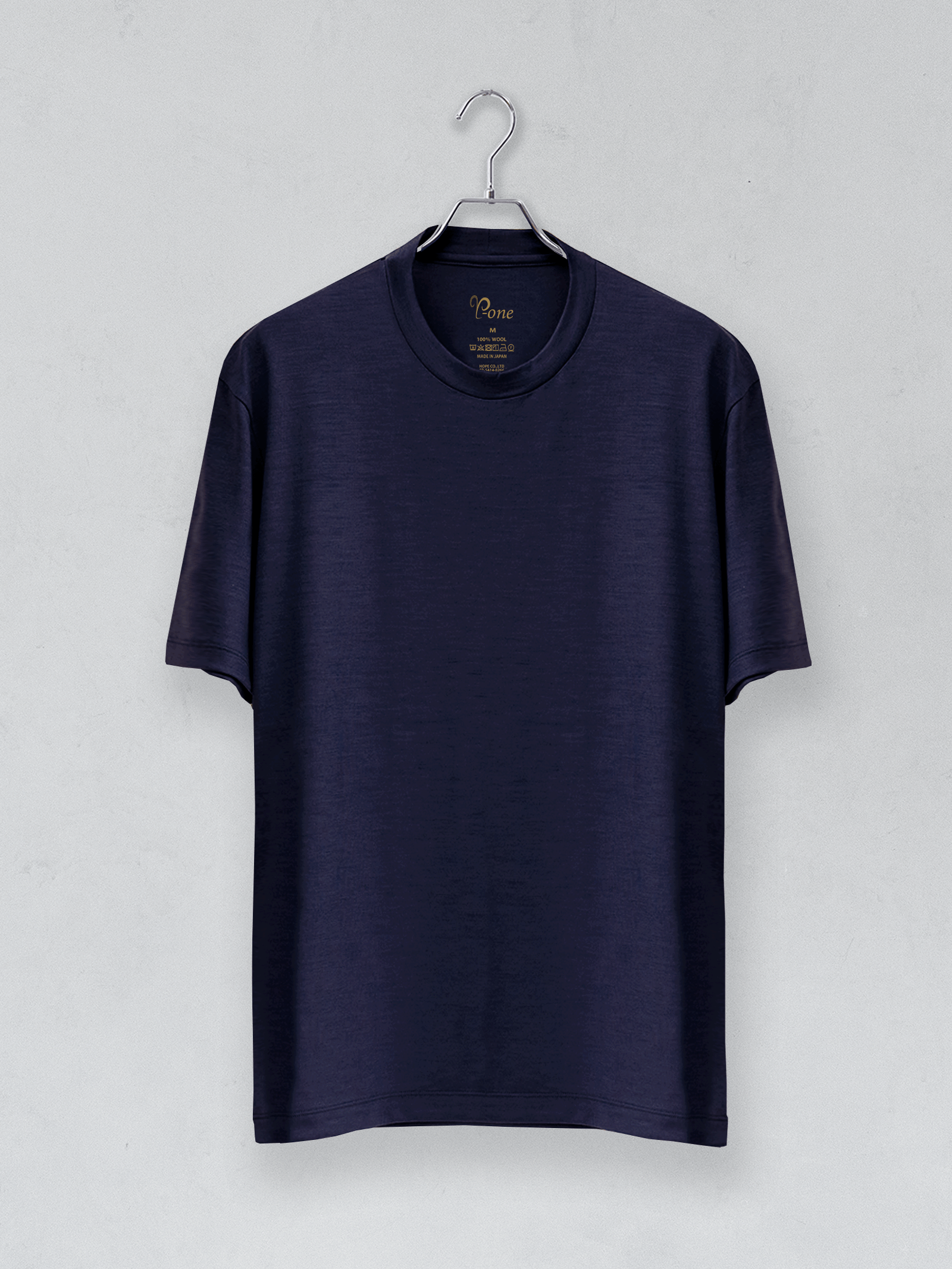 <男女兼用>C BASIC メリノウールTシャツ | (901ダークネイビー) - C - one ONLINE STORE