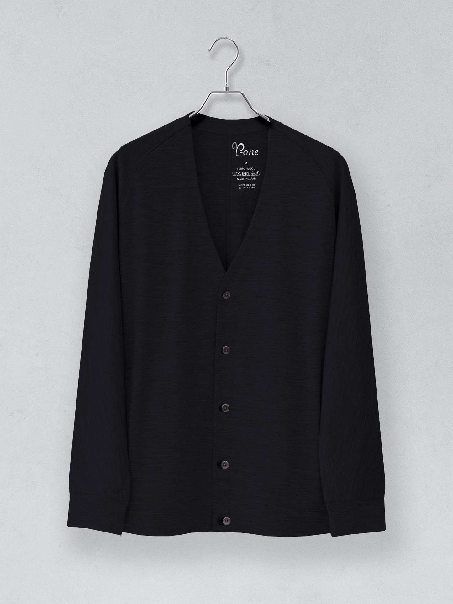 <男女兼用>C FLEX メリノウールカーディガン | (10ブラック) - C - one ONLINE STORE