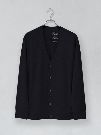 <男女兼用>C FLEX メリノウールカーディガン | (10ブラック) - C - one ONLINE STORE