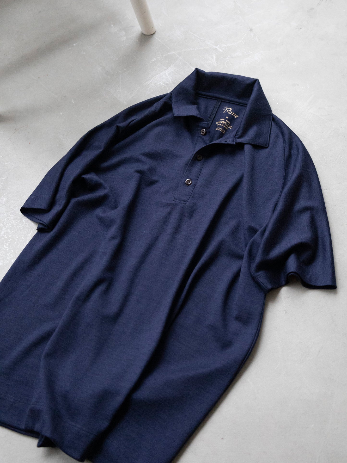 【カラーオーダー】<男女兼用>C FLEX メリノウールポロシャツ | (100 オフホワイト) - C - one ONLINE STORE