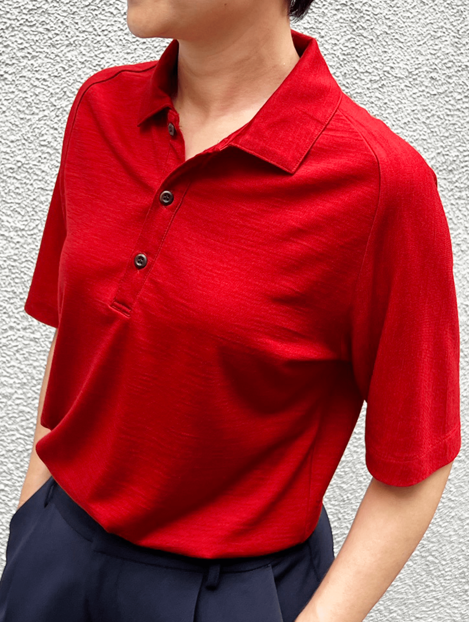 <男女兼用>C FLEX メリノウールポロシャツ | (701グレー) - C - one ONLINE STORE