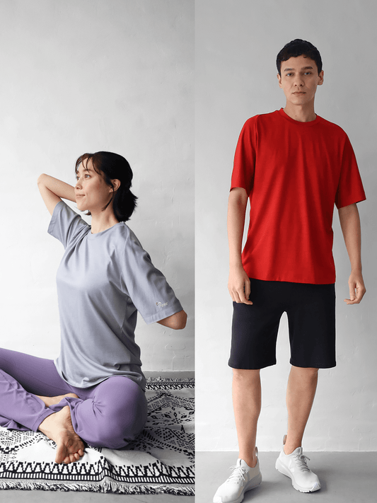 【カラーオーダー】<男女兼用>C FLEX メリノウールＴシャツ | (100 オフホワイト) - C - one ONLINE STORE