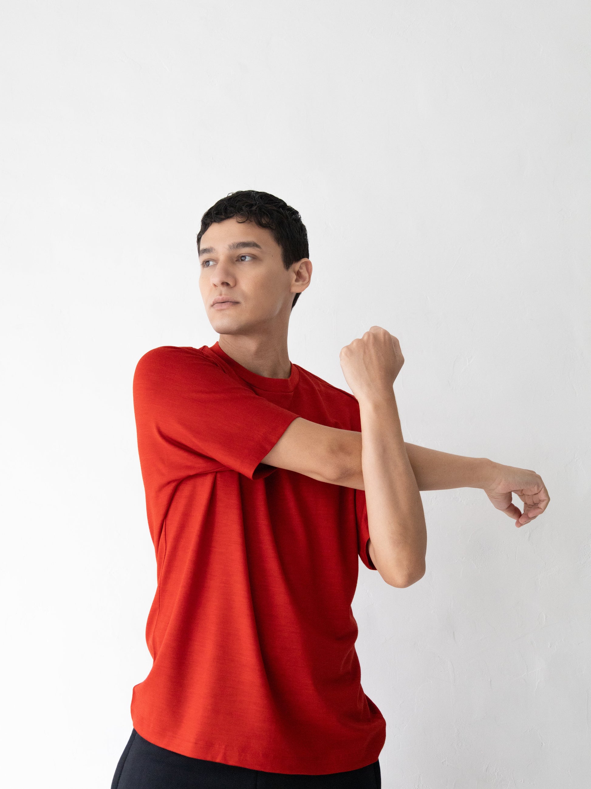 【カラーオーダー】<男女兼用>C FLEX メリノウールＴシャツ | (100 オフホワイト) - C - one ONLINE STORE