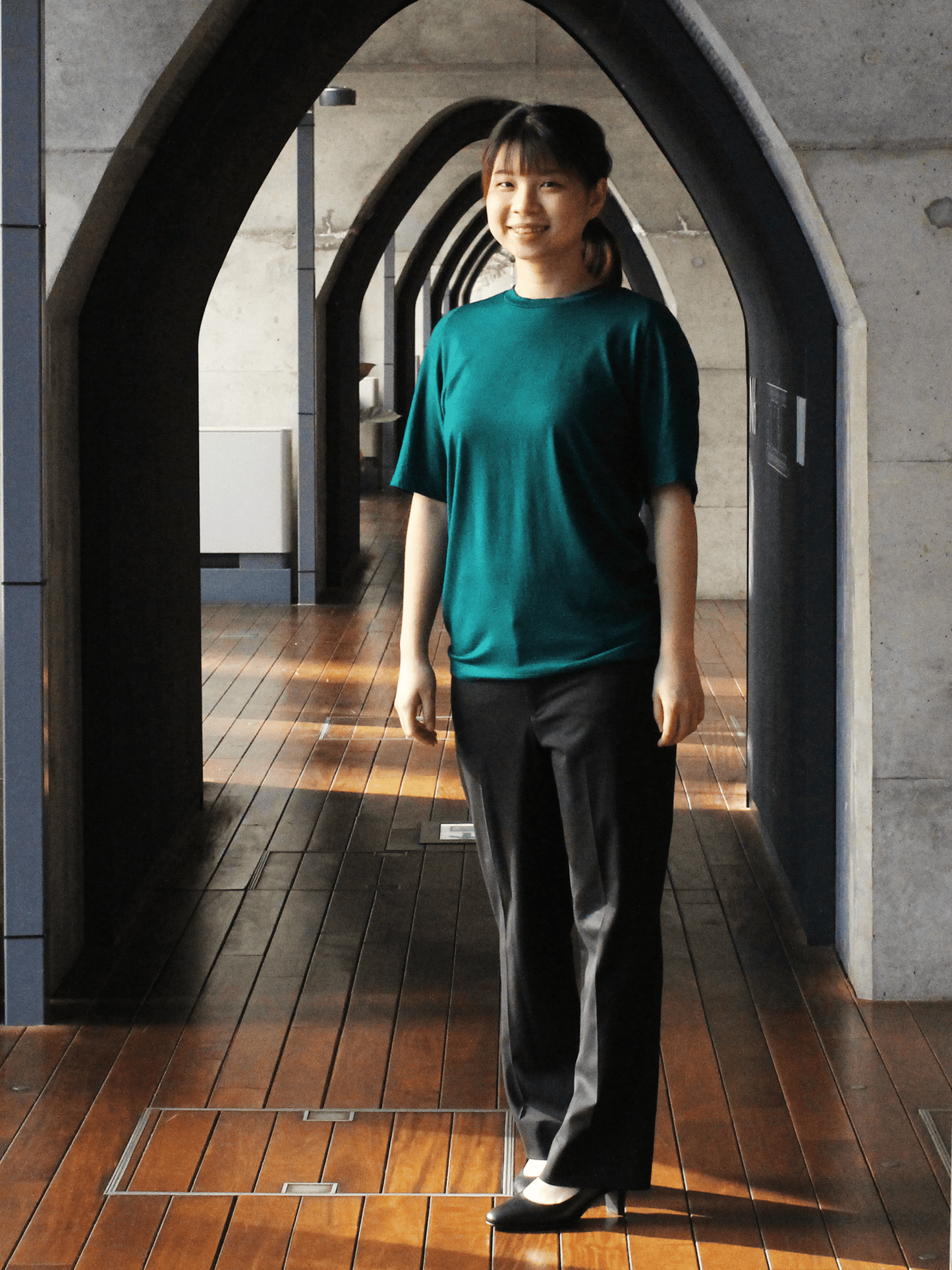 <男女兼用>C FLEX メリノウールＴシャツ | (601ダークブラウン) - C - one ONLINE STORE