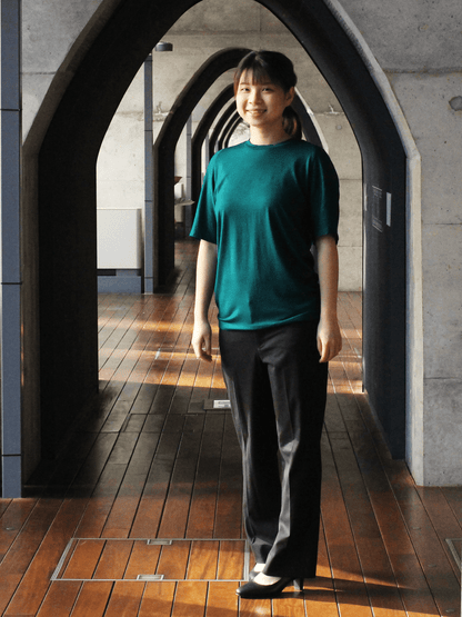 <男女兼用>C FLEX メリノウールＴシャツ | (601ダークブラウン) - C - one ONLINE STORE