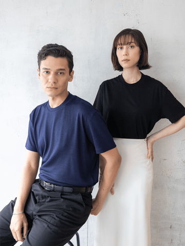 男女兼用>C HIGH END メリノウールTシャツ – C-one ONLINE STORE
