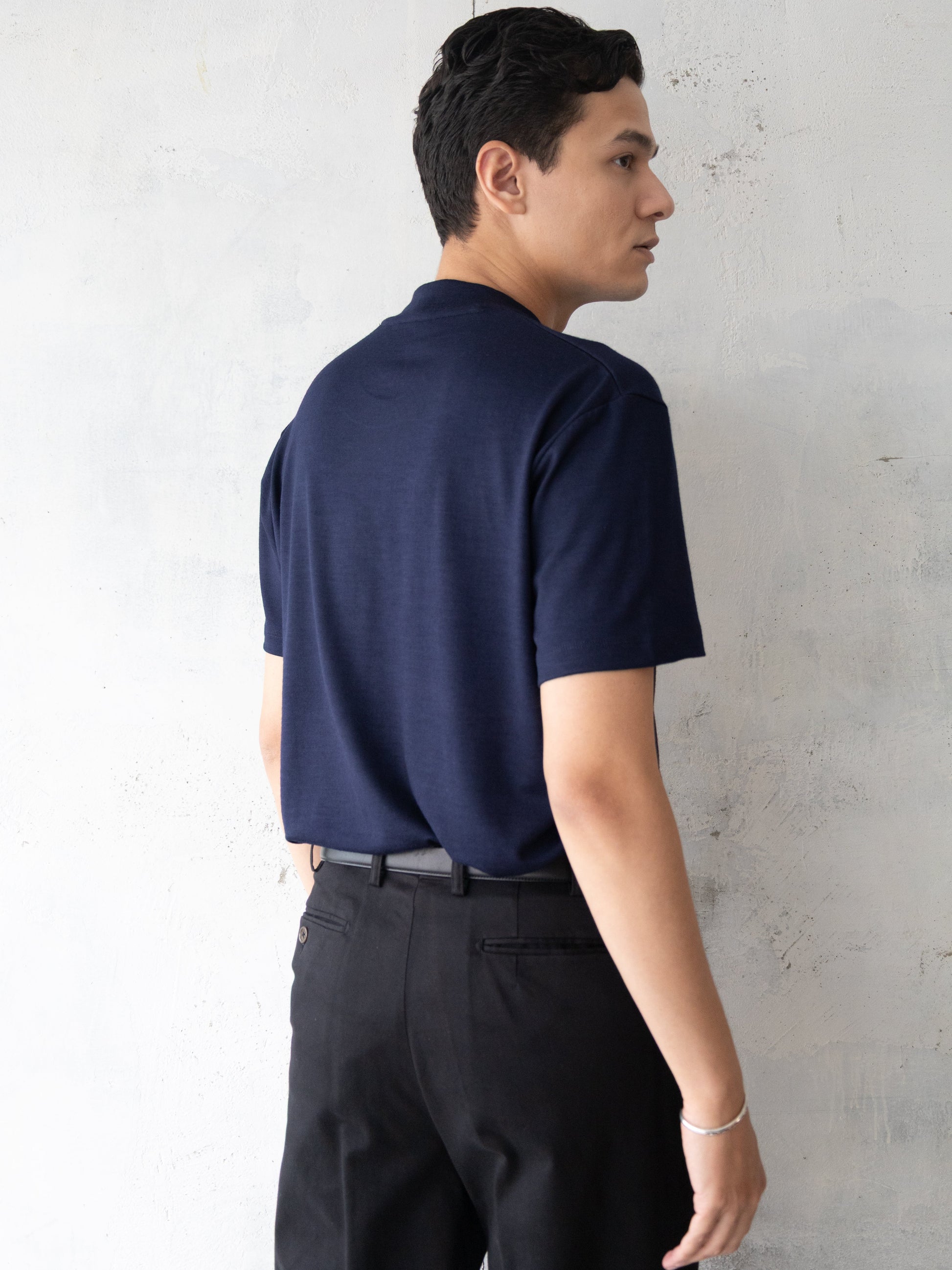 【カラーオーダー】<男女兼用>C HIGH END メリノウールＴシャツ | (100 オフホワイト) - C - one ONLINE STORE