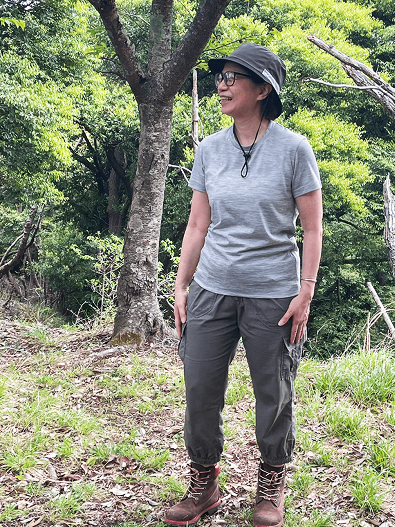 <男女兼用>C HIGH END メリノウールＴシャツ | (704グレーメランジ) - C - one ONLINE STORE