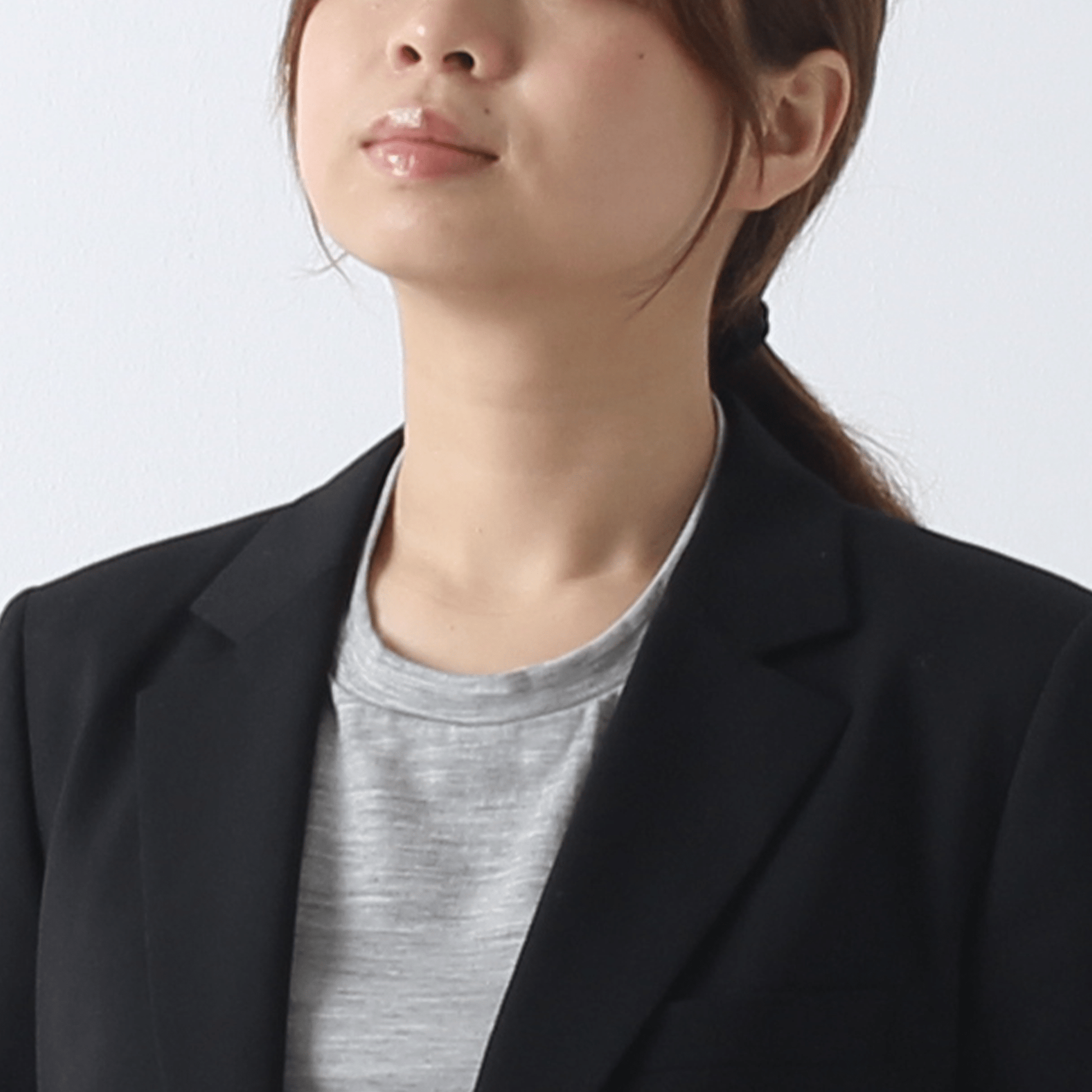 <男女兼用>C HIGH END メリノウールＴシャツ | (704グレーメランジ) - C - one ONLINE STORE