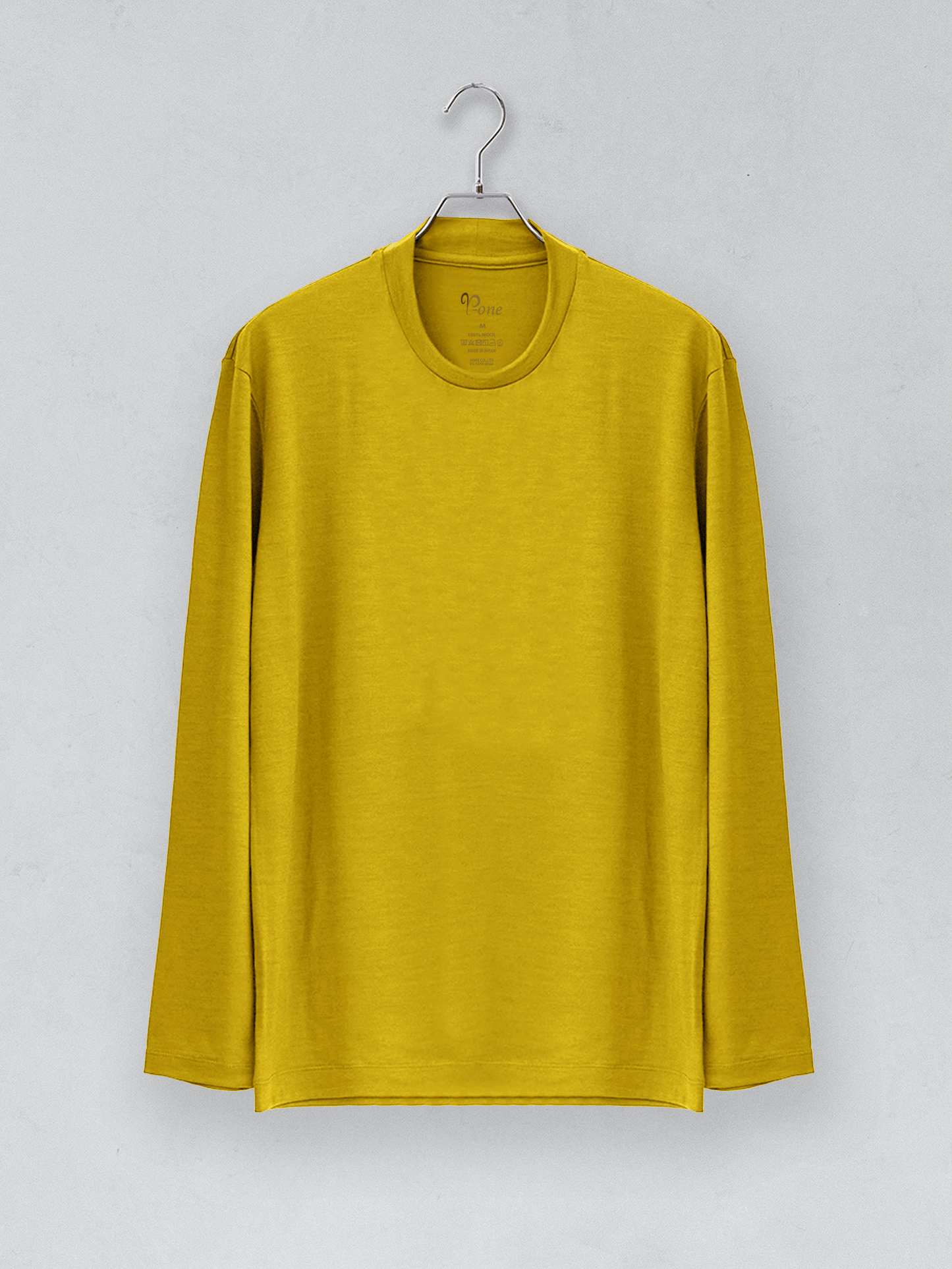 【カラーオーダー】<男女兼用>C HIGH ENDメリノウール長袖Ｔシャツ | (100 オフホワイト) - C - one ONLINE STORE