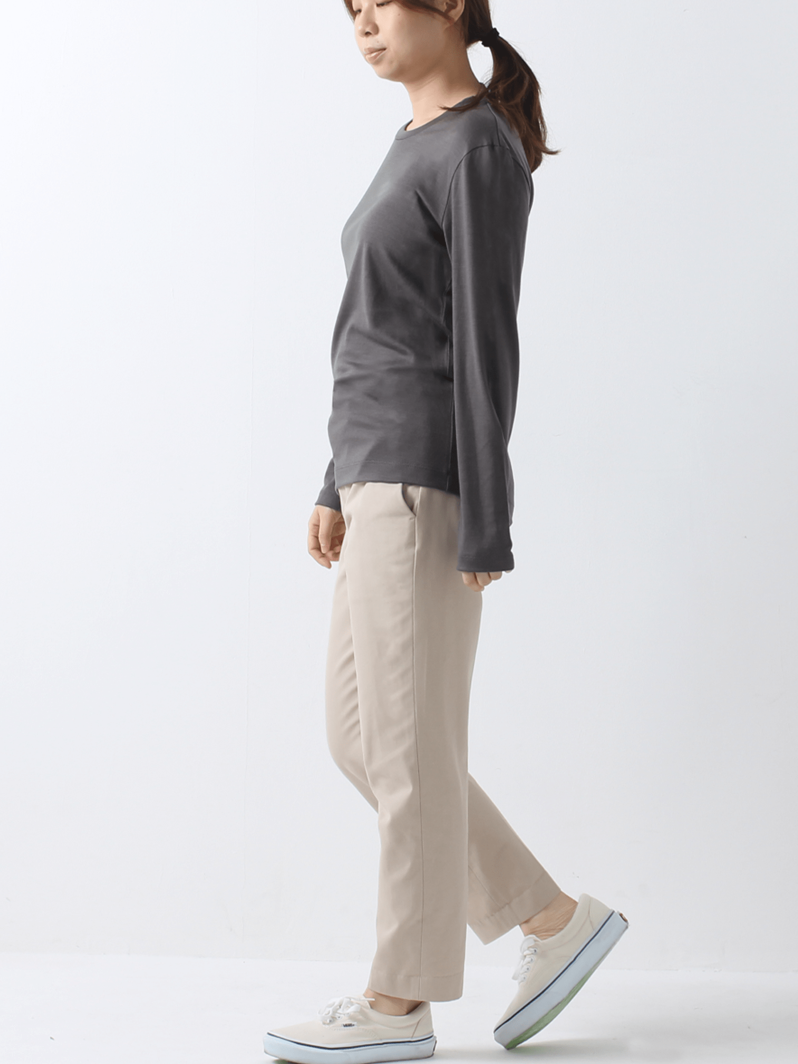 <男女兼用>C HIGH ENDメリノウール長袖Ｔシャツ | (350イエロー) - C - one ONLINE STORE