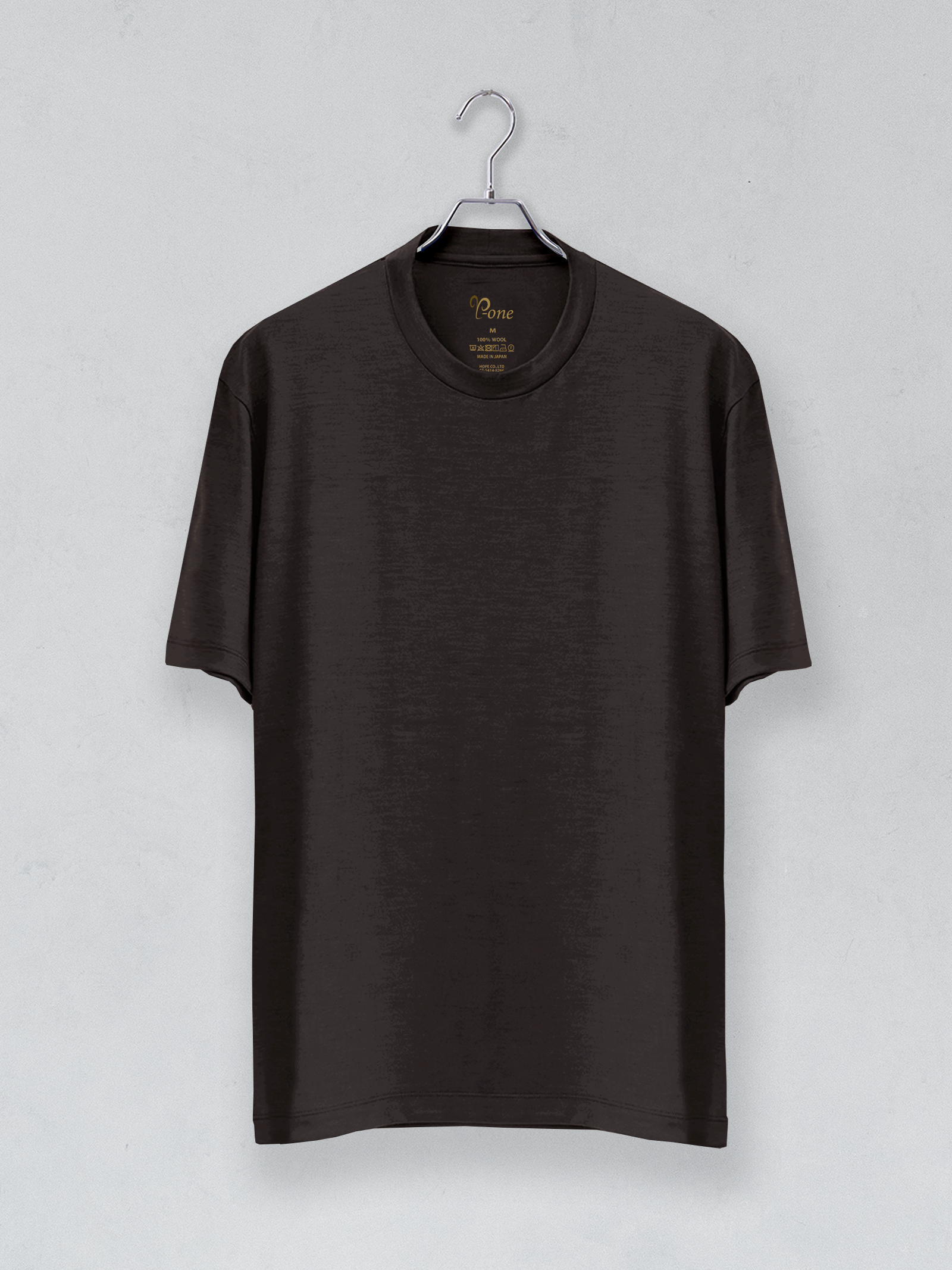 C BASIC メリノウールTシャツ