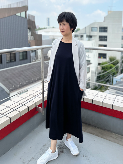 メリノウールスムースワンピース