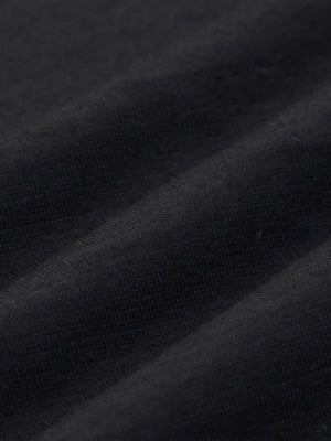 <男女兼用>メリノウールハイネック長袖Tシャツ | (10ブラック) - C - one ONLINE STORE