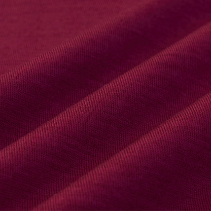 【カラーオーダー】<男女兼用>メリノウールモックネック長袖Tシャツ | (303 ワインレッド) - C - one ONLINE STORE