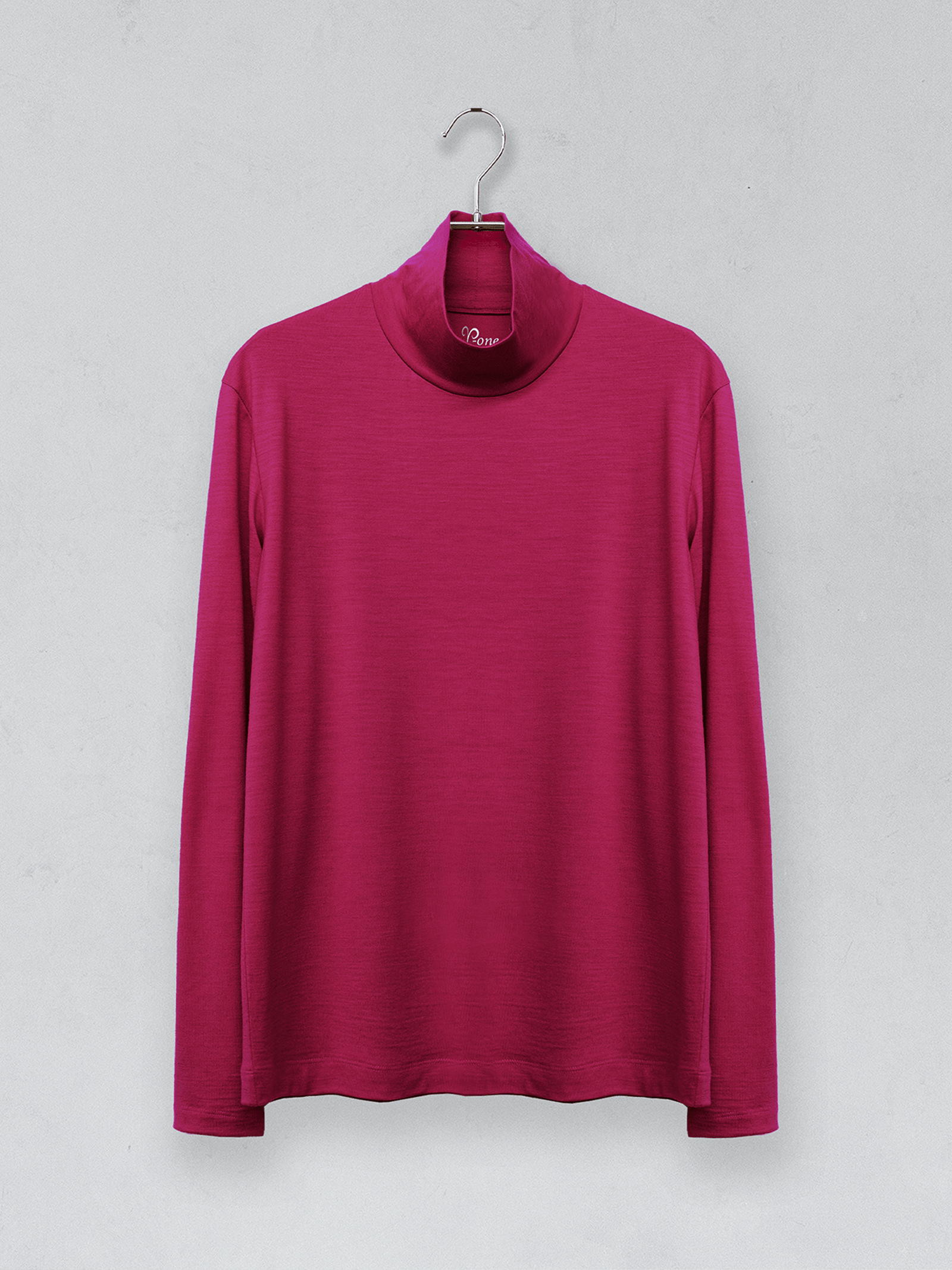 <男女兼用>メリノウールハイネック長袖Tシャツ (新春逸品優待セット対象商品) | (350イエロー) - C - one ONLINE STORE