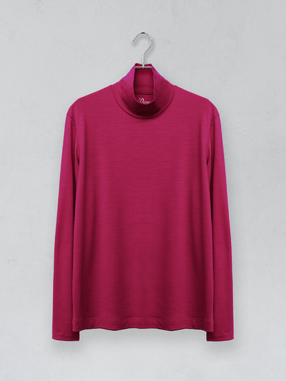 <男女兼用>メリノウールハイネック長袖Tシャツ (新春逸品優待セット対象商品) | (350イエロー) - C - one ONLINE STORE