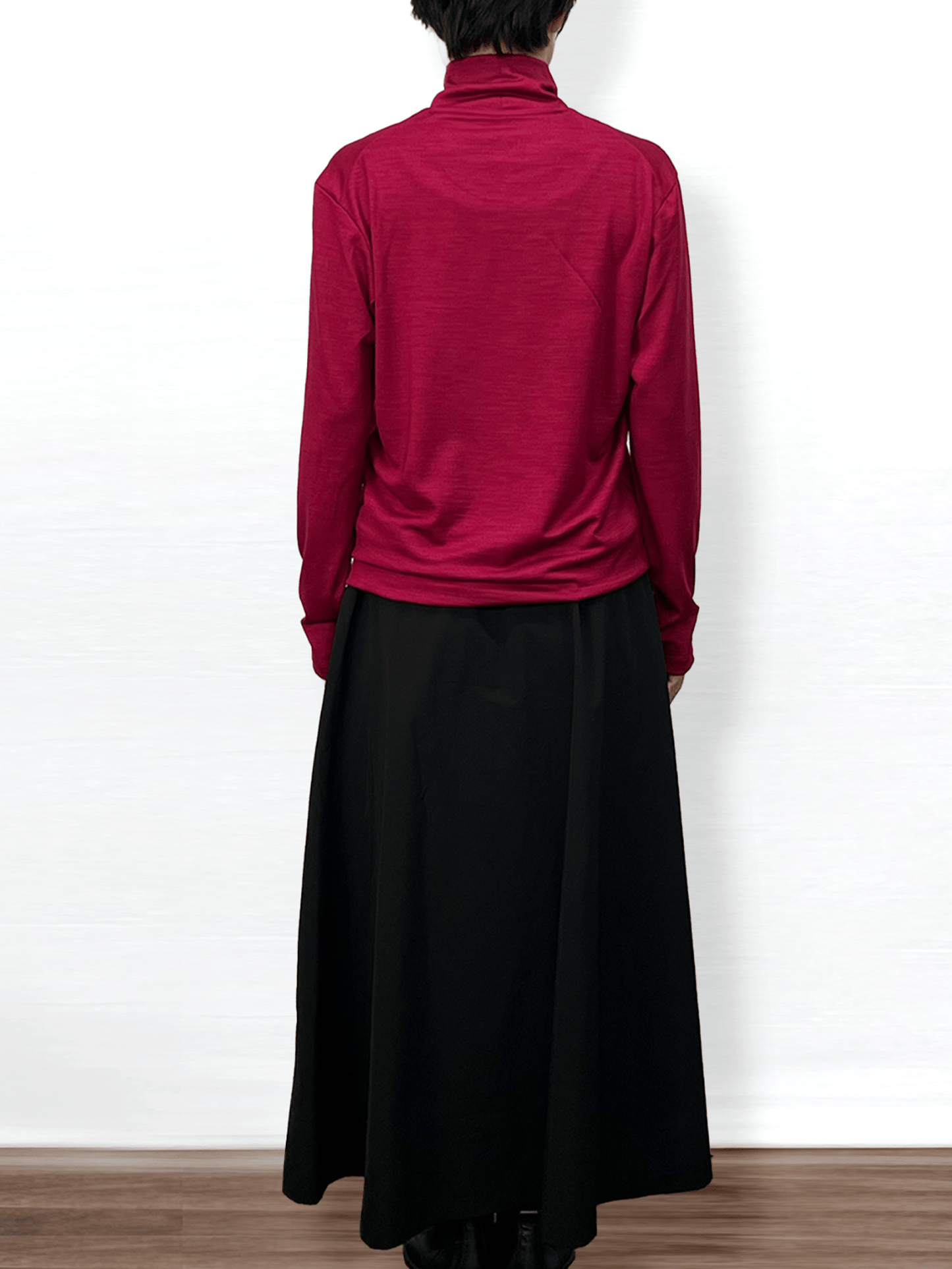 <男女兼用>メリノウールハイネック長袖Tシャツ | (350イエロー) - C - one ONLINE STORE